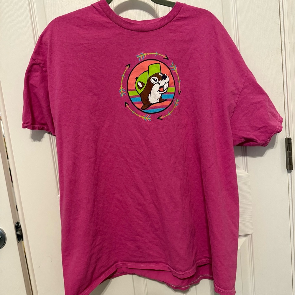 Pink BUC-EE’S Graphic T-Shirt